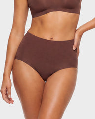 5-Pack No-Show High-Waisted Seamless Briefs