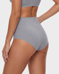5-Pack No-Show High-Waisted Seamless Briefs