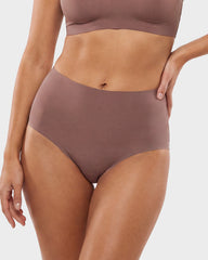 5-Pack No-Show High-Waisted Seamless Briefs