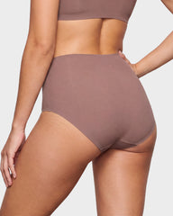 5-Pack No-Show High-Waisted Seamless Briefs