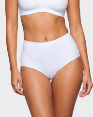 5-Pack No-Show High-Waisted Seamless Briefs
