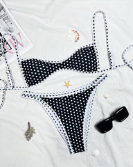 Floral Backless Two-Piece Bikini Set