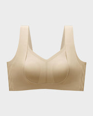 Full Support Wireless Push-Up Minimizer Bra