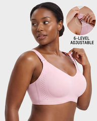 Piano Clasp™ V-Neck Wireless Minimizer Bra