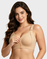 Piano Clasp™ Zip-Front Wireless Bra