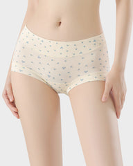 Seamless Antibacterial Cotton Boxer Panties (5 Pack)