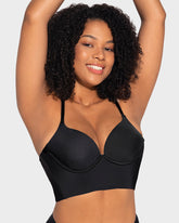 Seamless Deep V Backless Bra