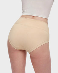 Seamless High-Waist Full Coverage Cotton Panty(5 pack)