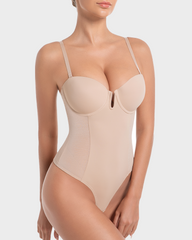 All-in-One Shaping Bodysuit Thong