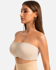 Strapless Anti-Slip Full Coverage Bandeau Bra