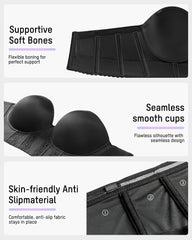 The Low Back Strapless Bra