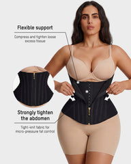 Women Waist Trainer Steel Boned Hourglass Shaper