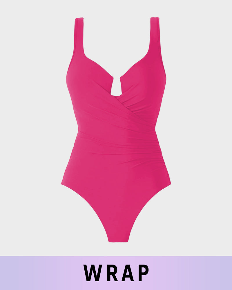 SculptSkin™ PlungeLift One-Piece Swimsuit
