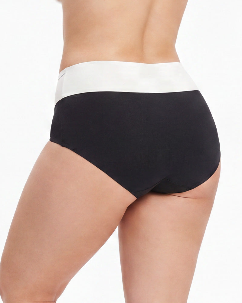 Color-Block One-Piece Tummy Control Briefs（5 Pack）
