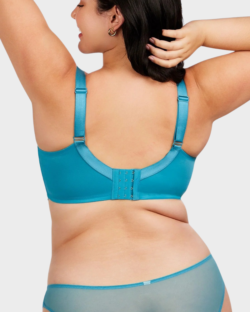 Ultra-Light Lace Underwire Push-Up Bra