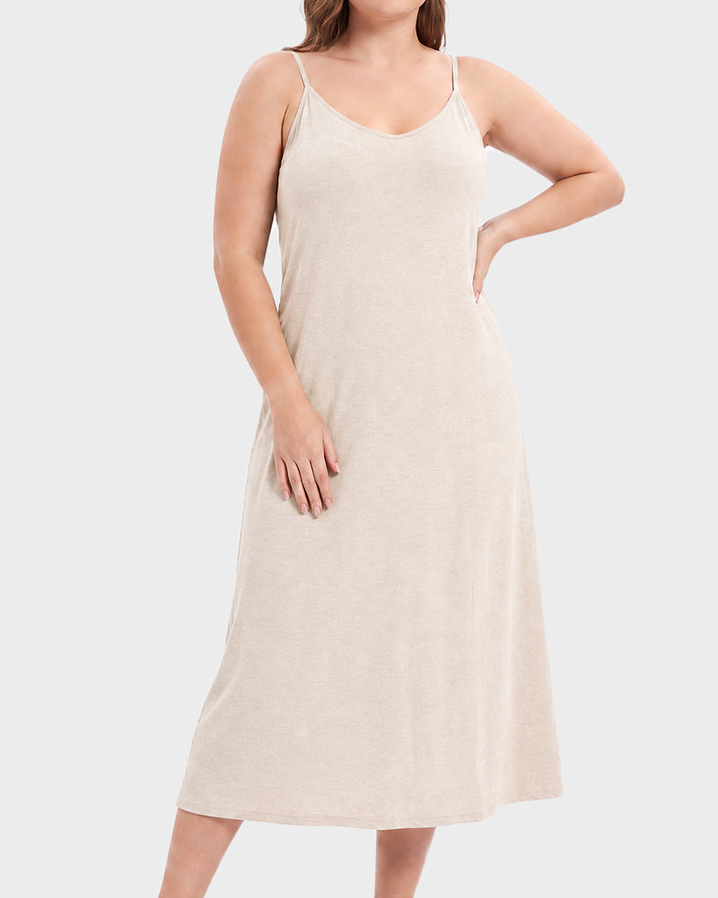 Cooling Modal Sleep Dress with Built-In Pads & Pockets