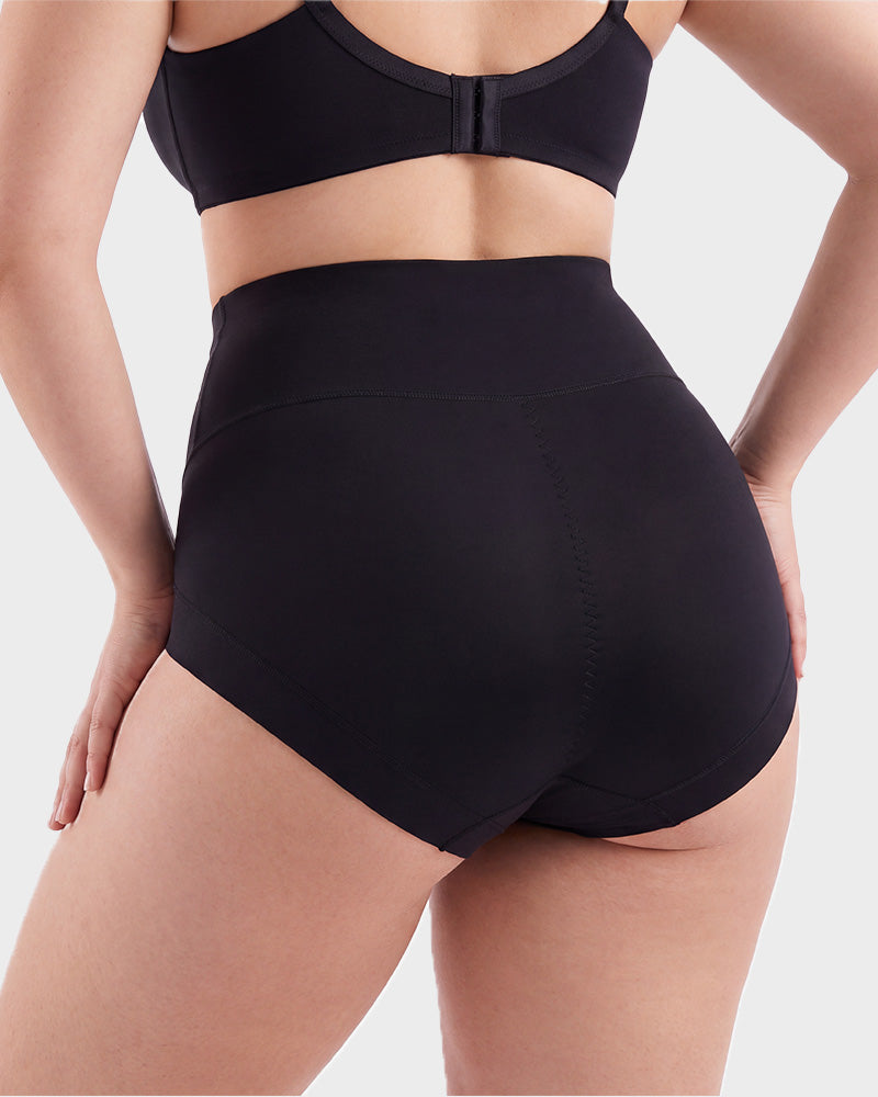 Double Sculpt High Waist Tummy Control Briefs（5-Pack）