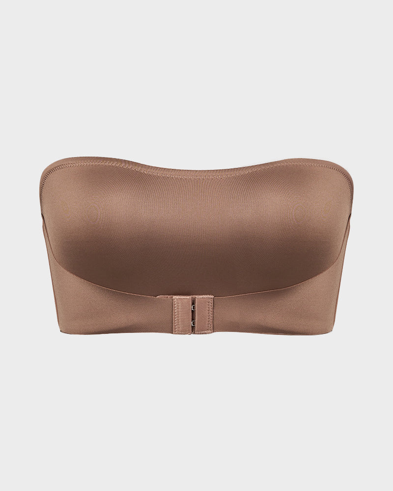 Front Closure Wireless Seamless Bandeau Bra