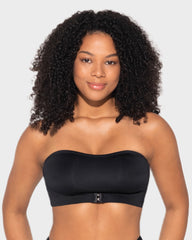 Front Closure Wireless Seamless Bandeau Bra