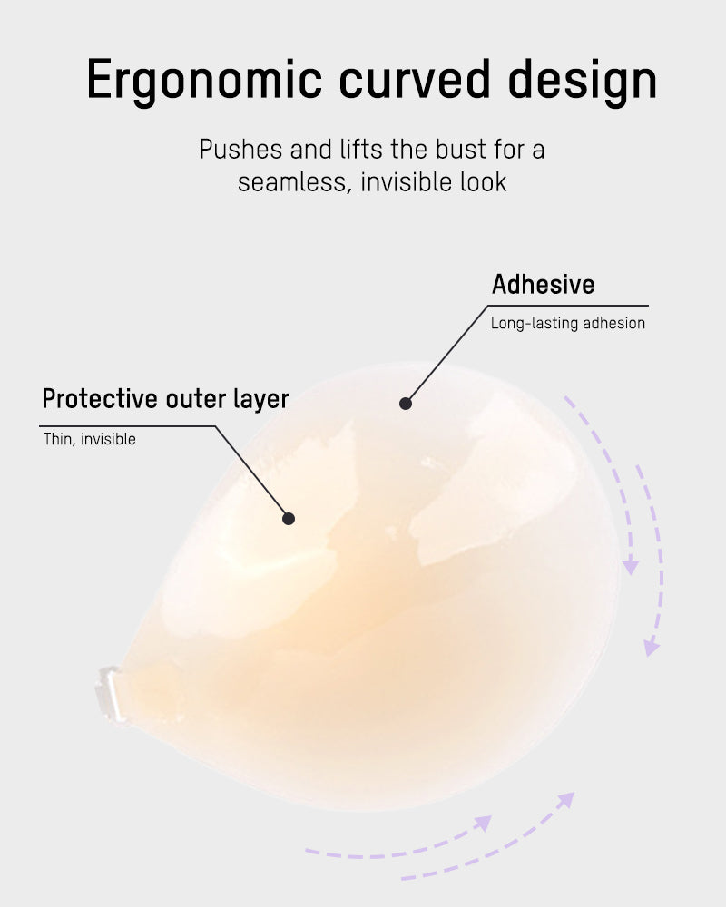 Invisible Lifting Silicone Adhesive Bra Cups (2 Pairs)
