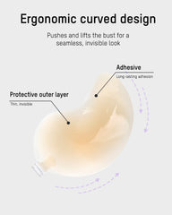 Mango Cup Ultra-Thin Silicone Adhesive Bra (2 Pairs)