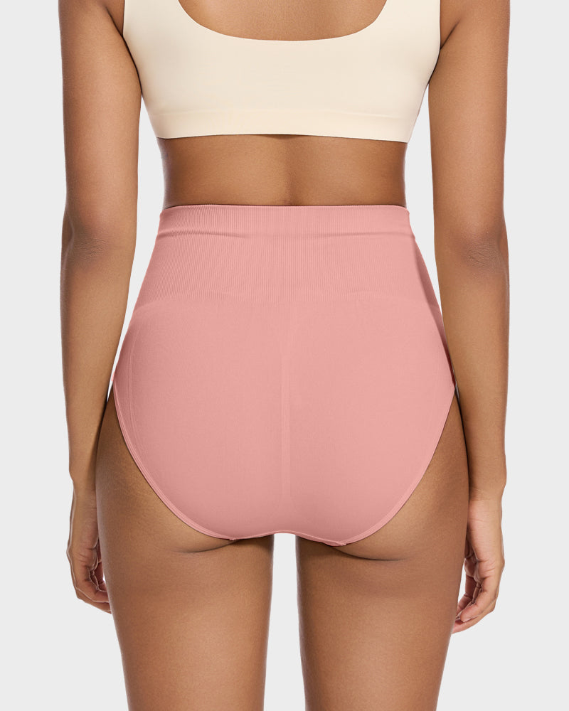 Mid-Waist Tummy Control Brief Panty (2 Pack)