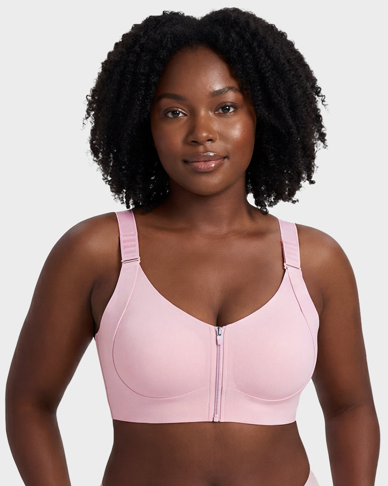 Piano Clasp™ Zip-Front Wireless Bra