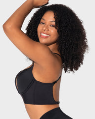 Seamless Deep V Backless Bra