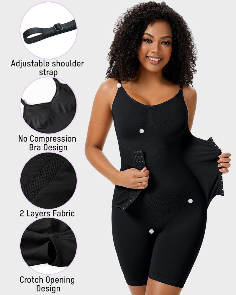 Seamless Double Compression Shaping Bodysuit
