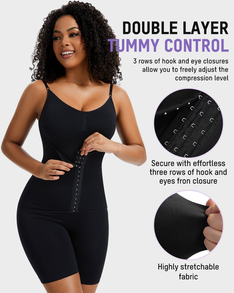 Seamless Double Compression Shaping Bodysuit