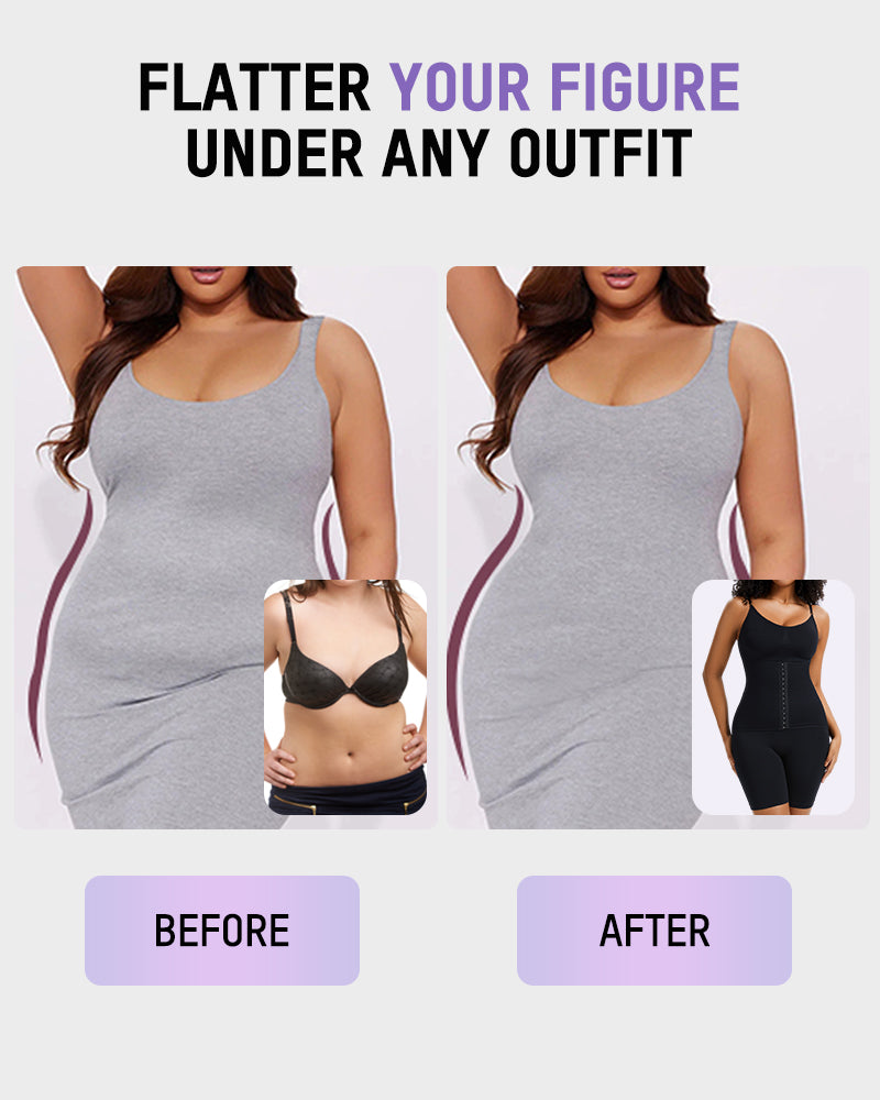 Seamless Double Compression Shaping Bodysuit