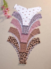 Seamless Wave-Edged Panties (10 Pack)