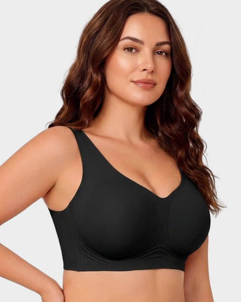 Seamless Wireless Full-Coverage Pullover Bra