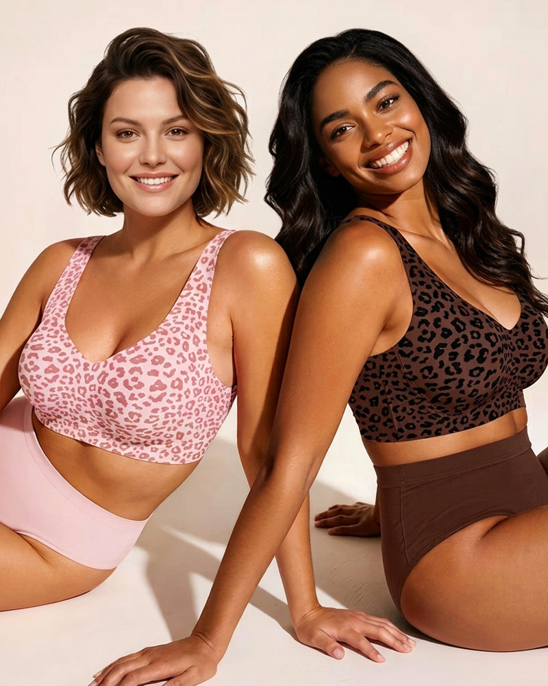 Seamless Wireless Full-Coverage Pullover Bra