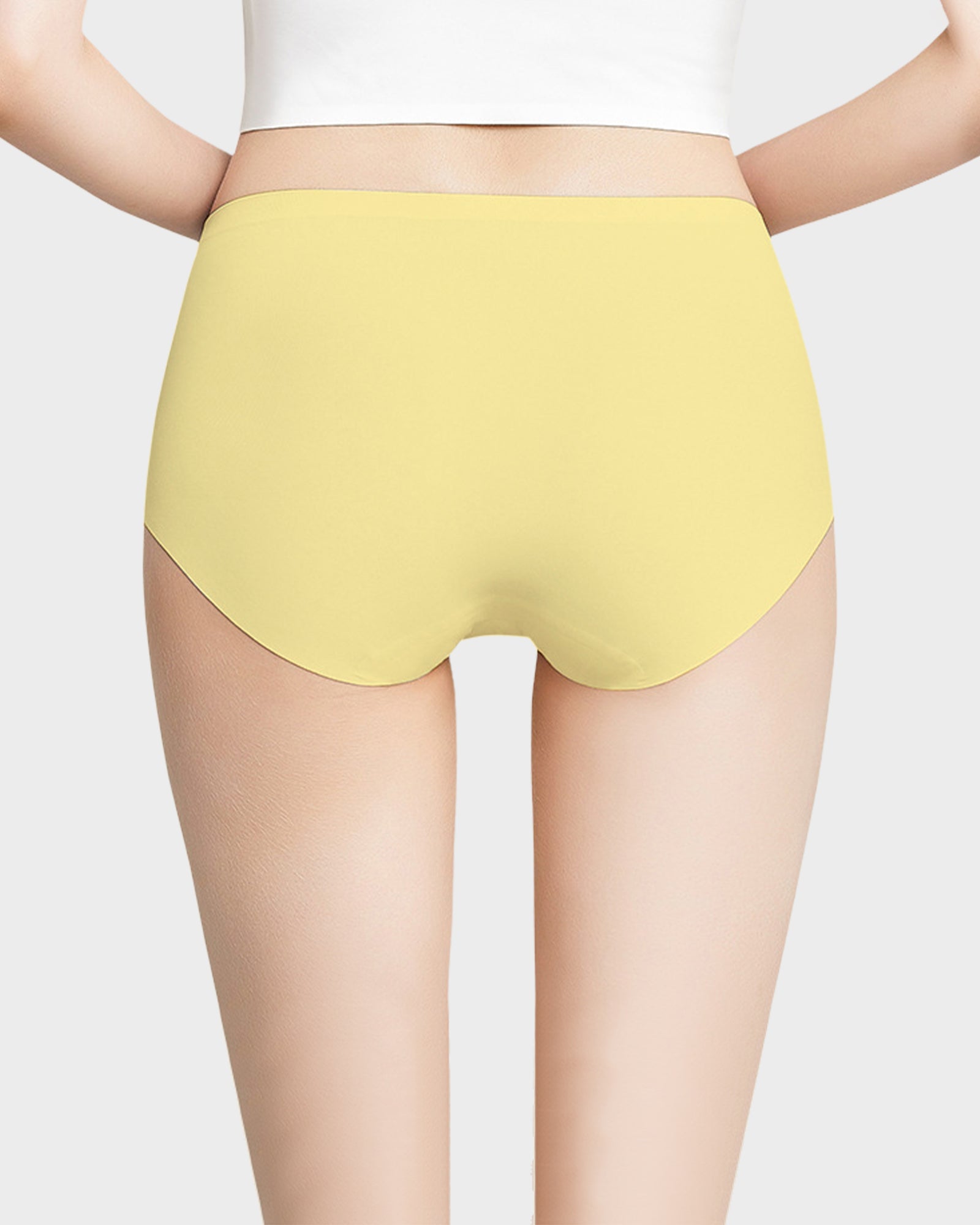 Seamless Anti-Camel Toe Yoga Panties (5 Pack)