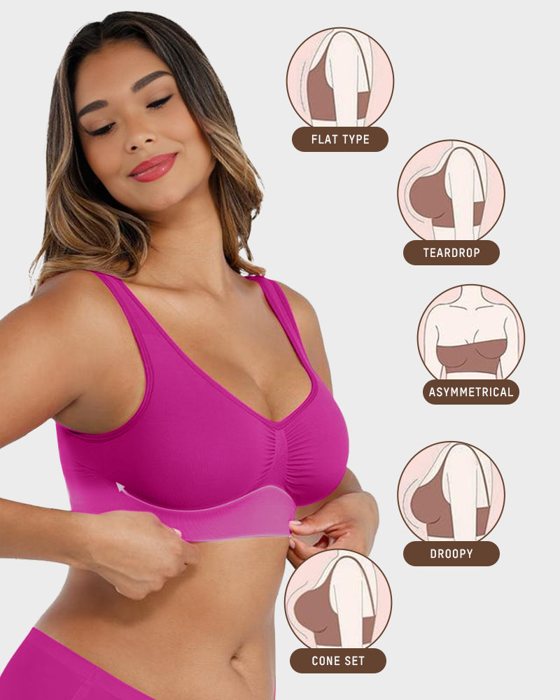 Seamless Comfort Workout Sports Bra