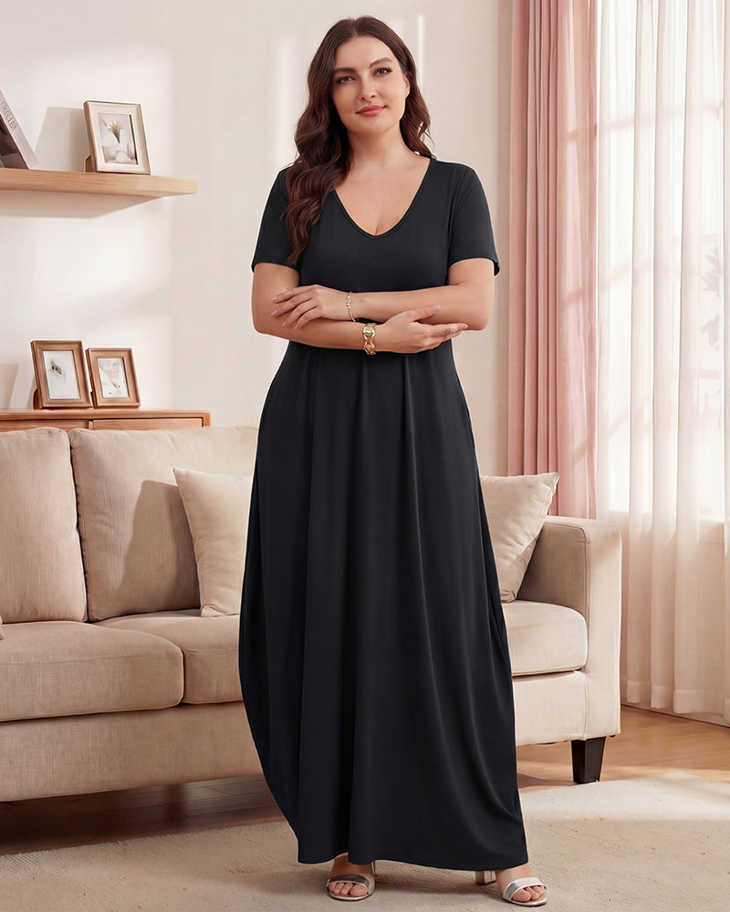 Slimming-Maxi_Lounge_-Dress_-with_Pockets-black-a