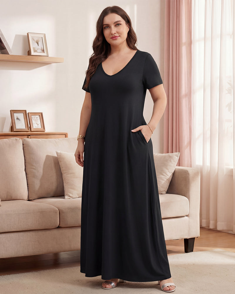 Slimming-Maxi_Lounge_-Dress_-with_Pockets-black-b