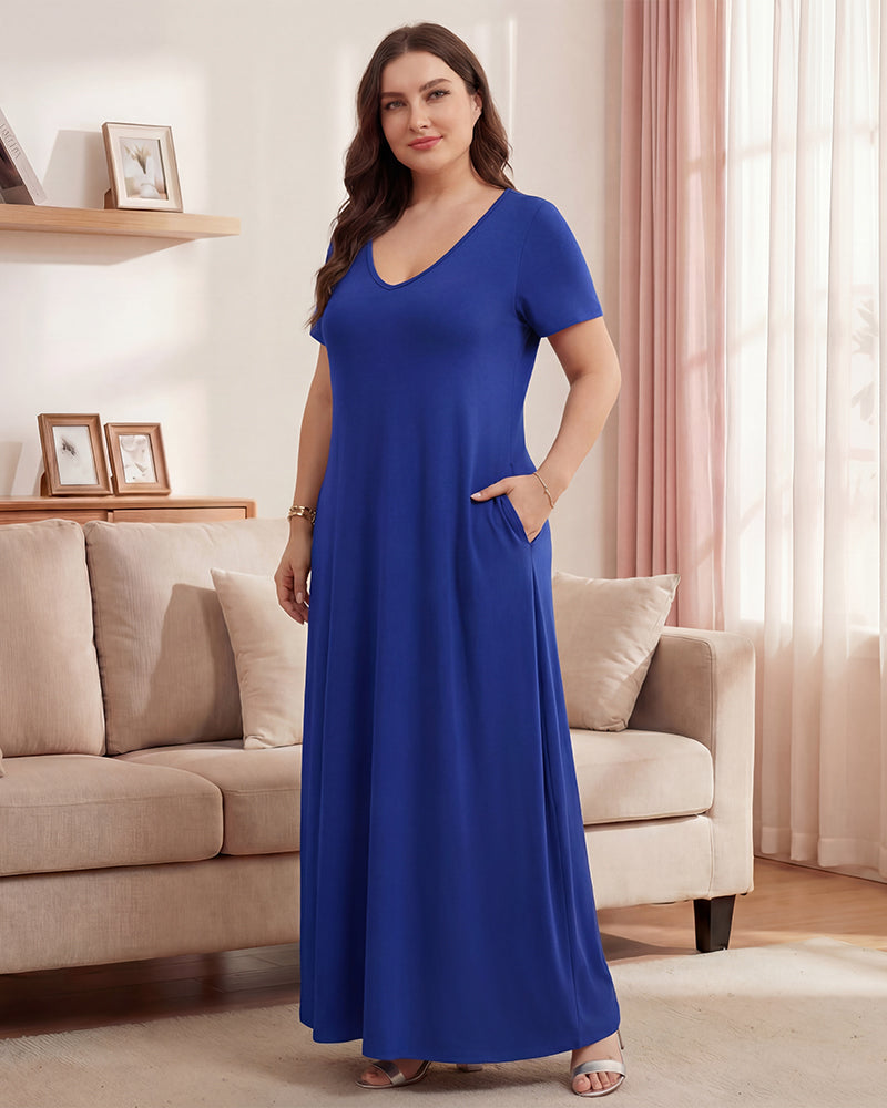 Slimming-Maxi_Lounge_-Dress_-with_Pockets-blue-b