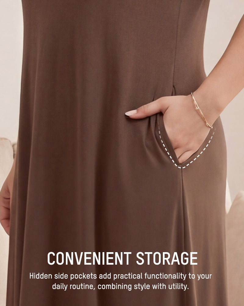 Slimming-Maxi_Lounge_-Dress_-with_Pockets-coffee-detail-b