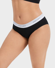 Soft Cotton Logo Waist Low-Rise Briefs (3 Pack)