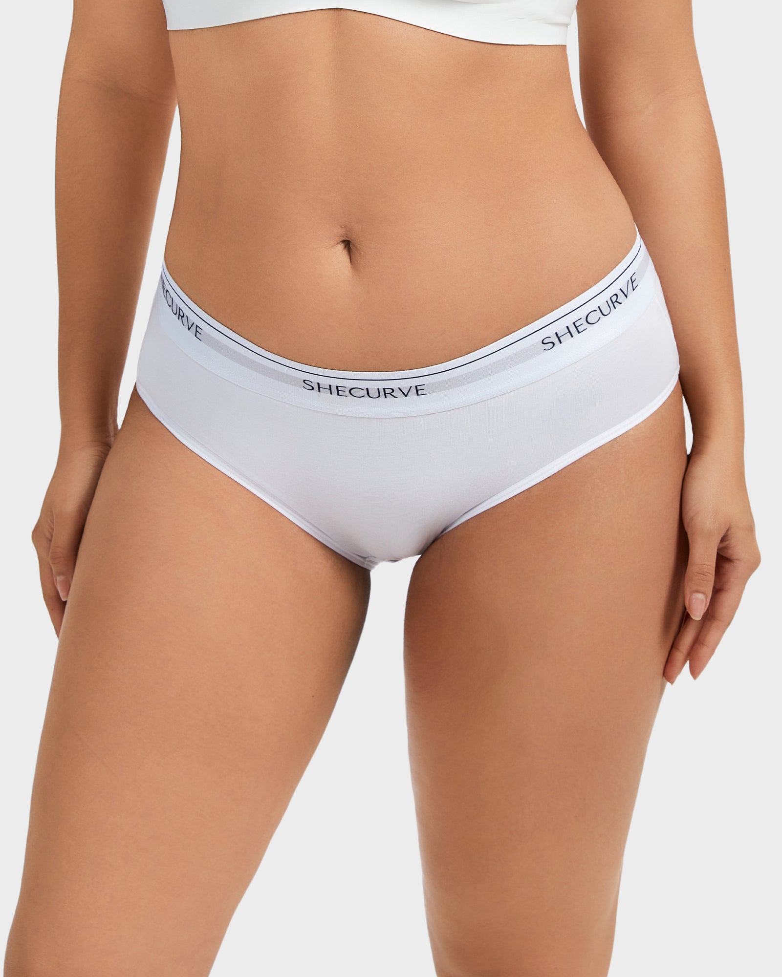 Soft Cotton Logo Waist Low-Rise Briefs (3 Pack)