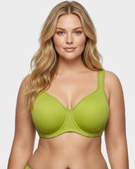 Soft Plus Size Full Coverage Unlined Minimizer Bra