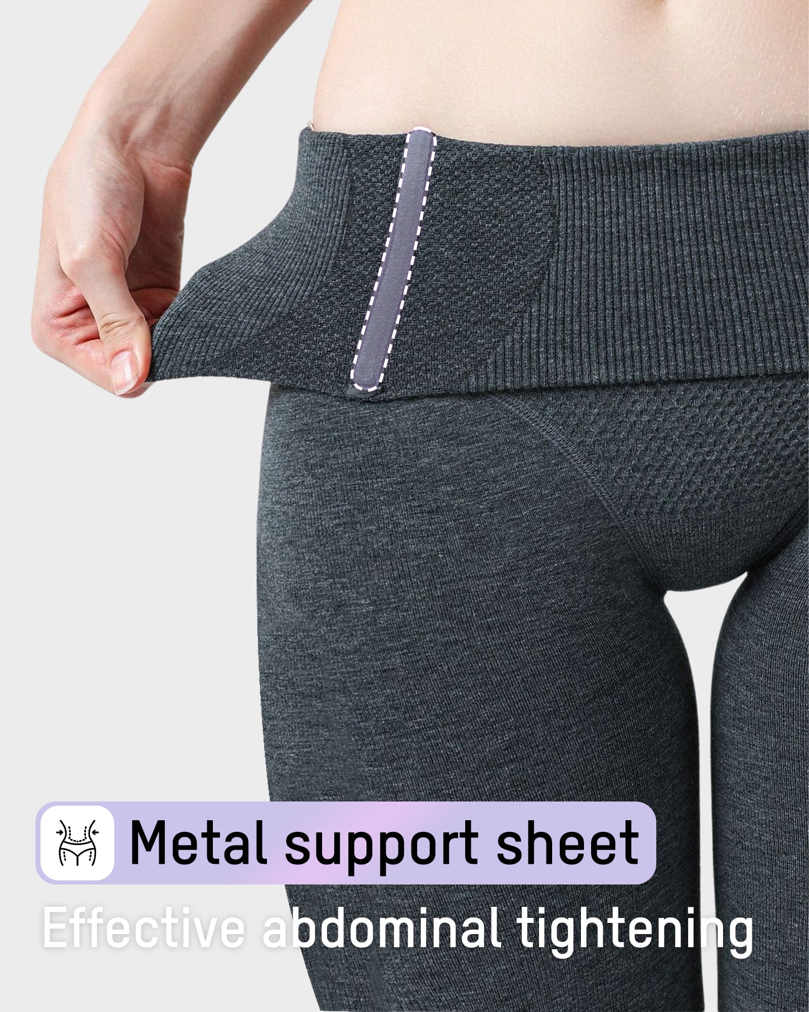 Thermal Tummy Control Shaping Leggings