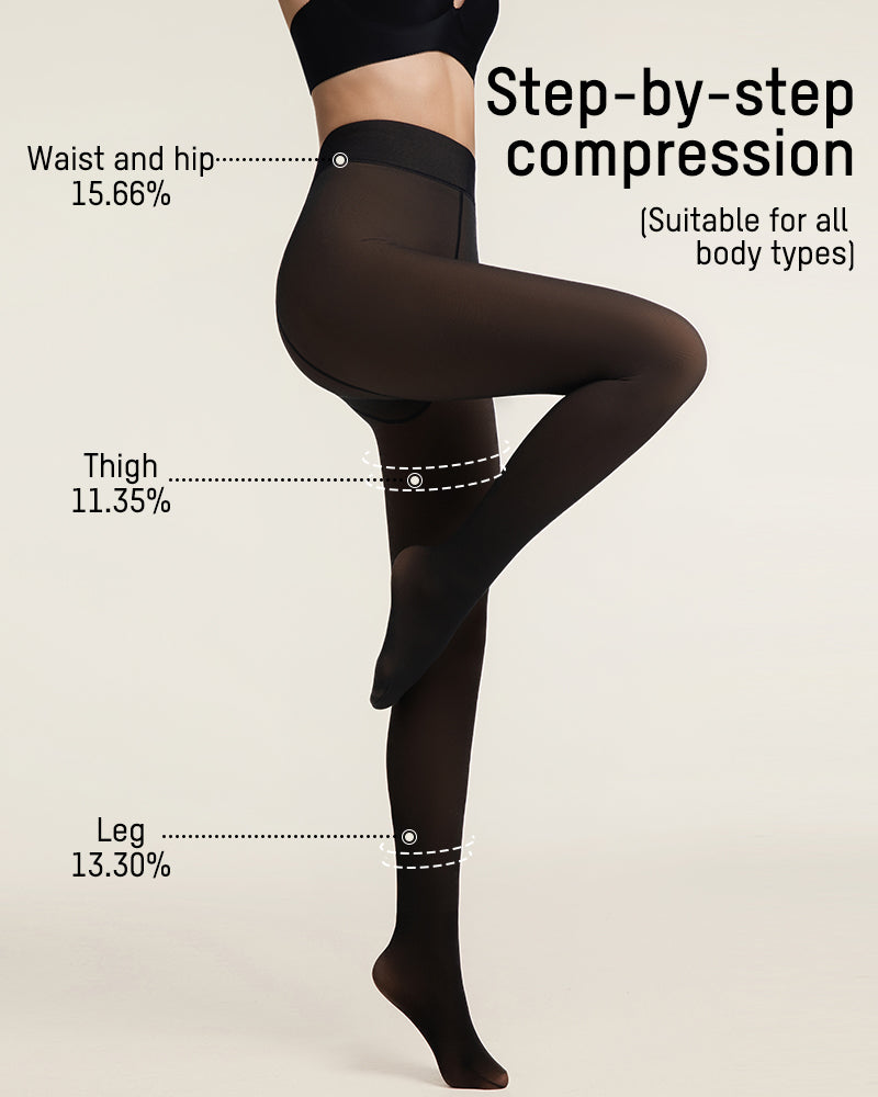 Translucent Fleece Lined Tights