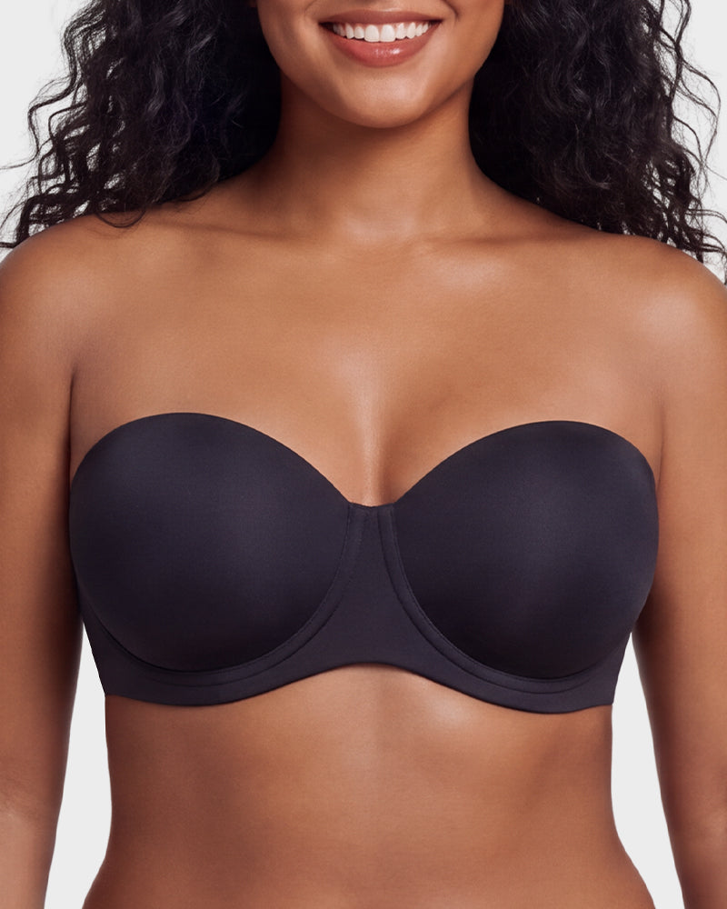 Ultra-Thin Convertible Strapless Minimizer Bra