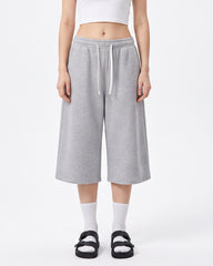 Unisex Drawstring Athletic Sweat Shorts