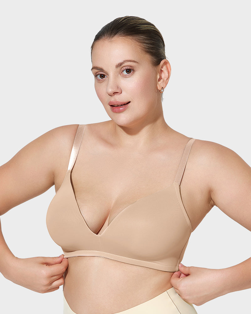 Seamless One-Piece Wireless Bra