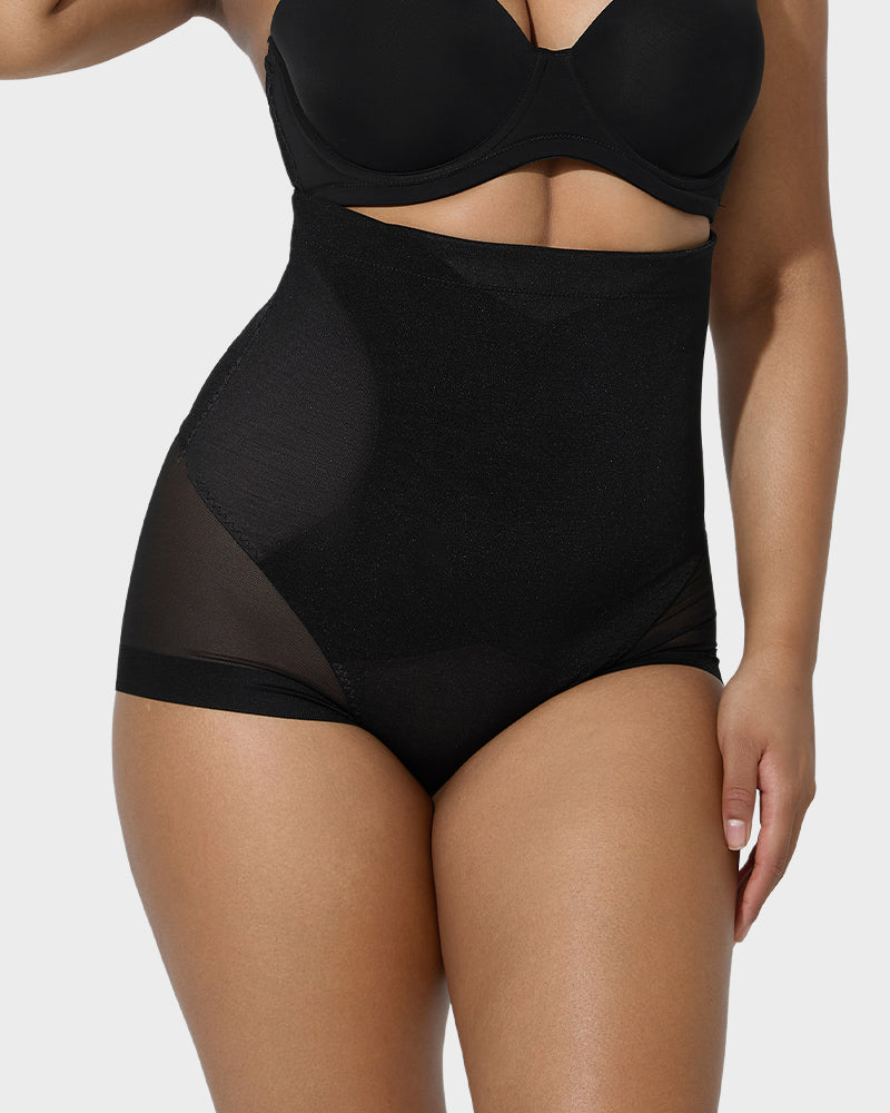 Sculpting Mesh High Waist Shaper Panty