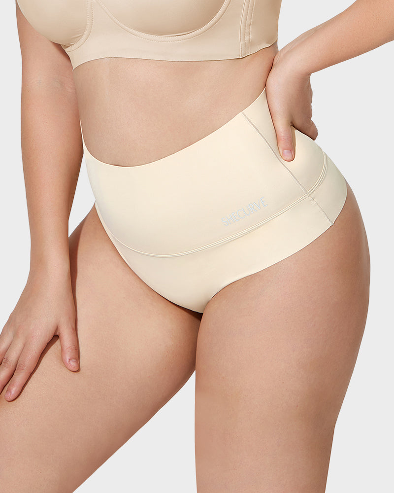 High-Rise Seamless Thong Panty(3 Pack)